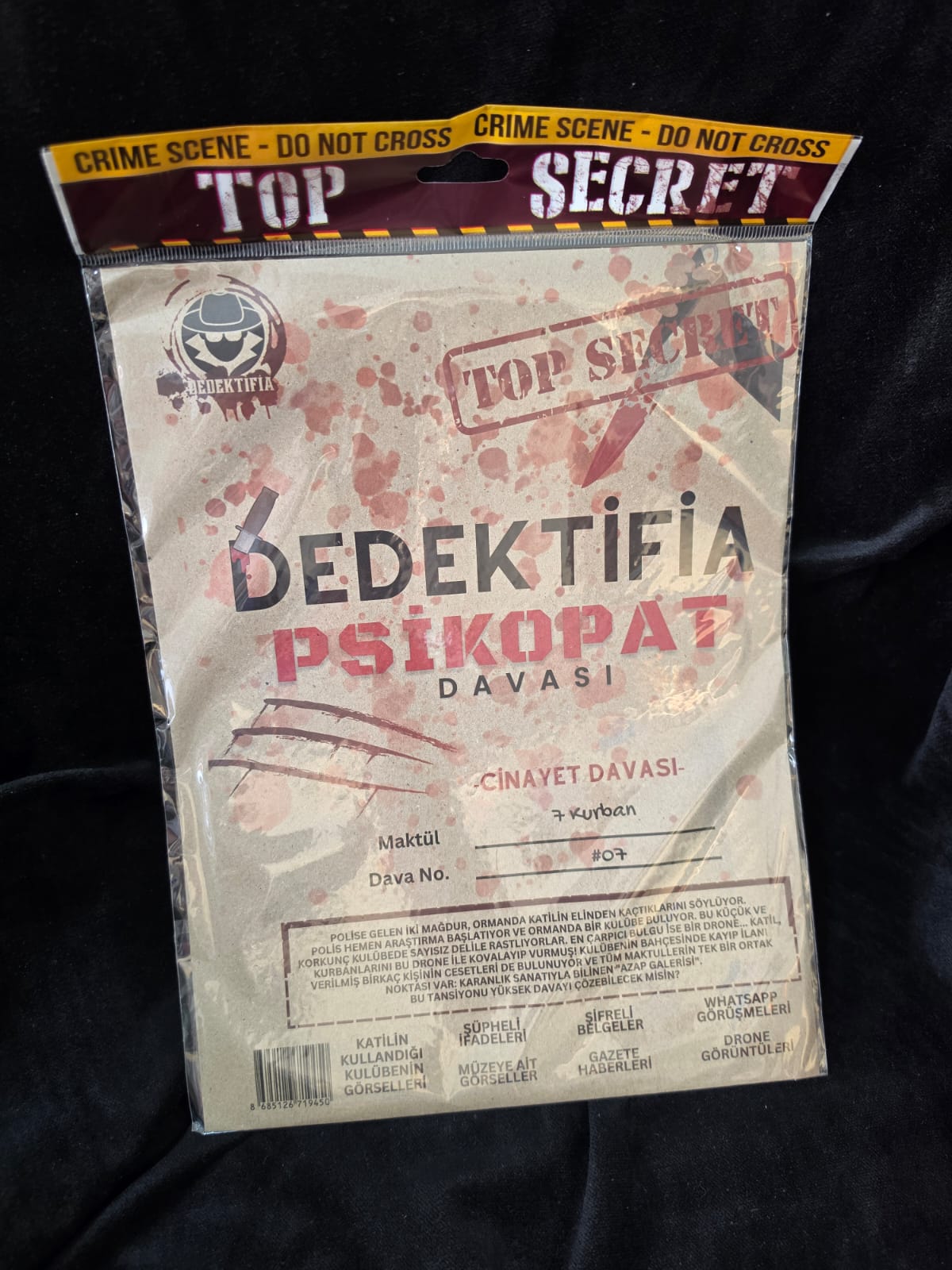 Psikopat Cinayet Davası - Sürükleyici Gizem ve Dedektiflik Oyunu